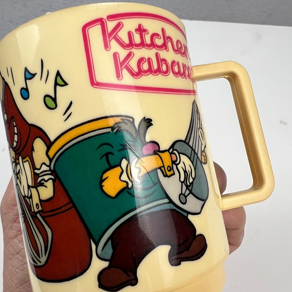 VTG Disney Epcot Kitchen Kabaret Cup Mug Vintage 1982 Souvenir Deka Krackpots